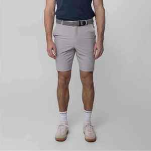 Hot Sale <b>Men's</b> Mid-<b>Waist</b> Canvas Beach <b>Shorts</b> Breathable Anti-Embarrassment Solid Pattern Casual <b>Shorts</b> <b>Elastic</b> <b>Waist</b> Closure - Product Image 1