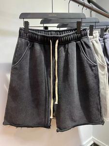 Pantalones cortos deportivos de algodón transpirable de verano para hombre con logotipo personalizado Servicio OEM Patrón sólido por RAM Industry - Product Image 4