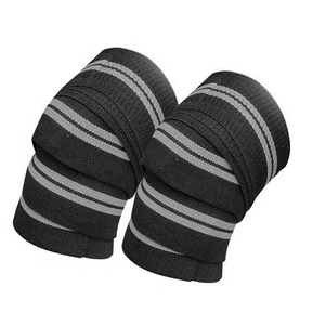 MESS SPORTS Bandes de genou en néoprène respirantes pour la musculation - Protection professionnelle unisexe personnalisable - Product Image 2
