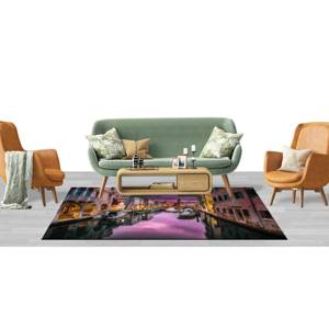 Alfombra Impresa: Diseño Moderno de Paisaje 3D para Dormitorio y Cocina, Alfombra Delgada No Tejida - Product Image 4