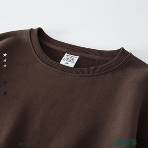 เสื้อฮู้ดและสเวตเตอร์ของผู้หญิงเสื้อสเวตเตอร์โอเวอร์ไซส์ผ้าคอตตอนใส่ได้ทั้งผู้หญิงและผู้ชาย - Product Image 2