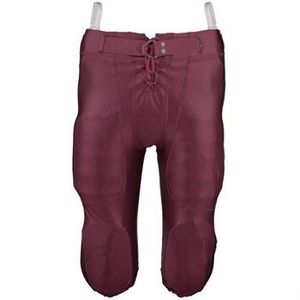 Pantalon de football américain rembourré bleu pour homme avec fermeture à boucle, coupe ajustée, adapté à toutes les saisons, couleur unie, matière polyester - Product Image 5