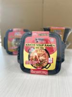 Dokkaebi Kimchi sopa Ramen autocalentamiento olla caliente tradicional Oden sabor picante adultos niños estilo cocinado Comida instantánea