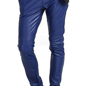 Servicios OEM, Pantalones de Cuero Casuales Ligeros de Último Estilo, Diseño Personalizado de Alta Calidad, Logotipo Personalizado, Corte Recto, Precio Bajo - Product Image 6