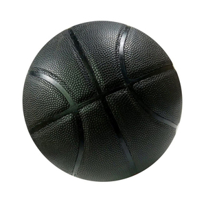 Balón de Baloncesto Personalizado de Cuero PU Negro, Tamaño 7, para Interior y Exterior, Balón de Calle, Logotipo OEM Disponible, Suministro al por Mayor - Product Image 3