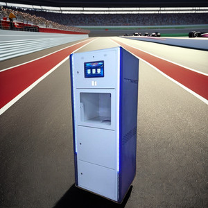 Nuevo MODELO DE Singapur de EE. UU., combustible eléctrico automático, salida de flash atomizado, máquina expendedora de limpieza de casco de niebla seca - Product Image 2