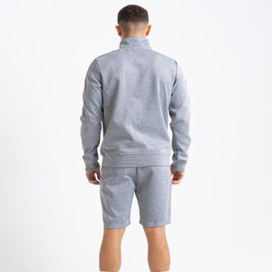 Conjunto deportivo de alta calidad, conjunto de Jogger de dos piezas en blanco, Conjunto personalizado de Sudadera con capucha y pantalones de algodón 100% para hombre - Product Image 4