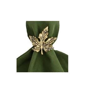 Anneau de serviette en laiton Antique, accessoires de décoration de table et dernière conception ronde, anneau de serviette en laiton martelé à vendre - Product Image 2