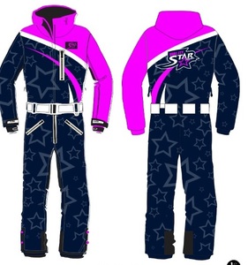 Snow Suit One Piece <b>Ski</b> Suit Waterproof Windproof Oem - Product Image 1