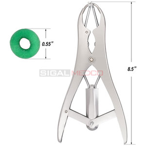 German Stainless Steel Livestock Castration Bander Rubber <b>Rings</b> Balloon Pliers Dog Goats Sheep Calves Small Farm Pet Operation - Product Image 5