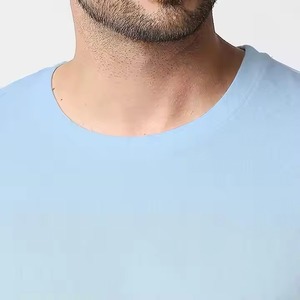 Camiseta con logotipo personalizado para hombre, ropa de calle de gran tamaño con cuello redondo y hombros caídos, peso pesado, 280gsm, camisetas para hombre - Product Image 5