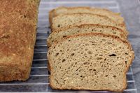 Premium Fein Gemahlenes Brauner-Reis-Mehl in Blasser Rehbraunfarbe, mit Leichtem Nussigen Geschmack und Aroma für Fladenbrote und Tortillas