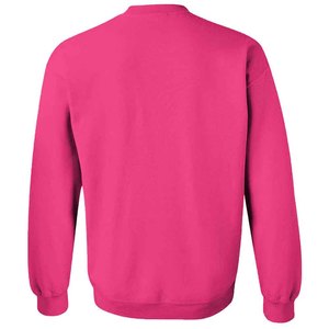 Tamaño personalizado transpirable producto profesional patrón sólido cuello redondo básico mezcla de algodón sudadera para hombres - Product Image 2