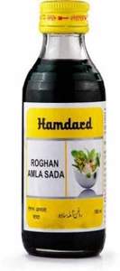 Aceite Herbal Natural Puro Premium Hamdard Roghan Amla Sada para el Crecimiento y Fortalecimiento del Cabello y Cuidado del Cuero Cabelludo - Product Image 2
