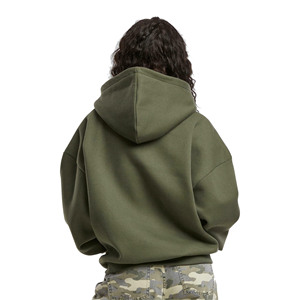 Sweat à capuche à fermeture éclair à manches longues pour femmes, sweat à capuche imprimé à la demande, sweat-shirt à capuche streetwear, broderie, sweat à capuche de haute qualité - Product Image 3