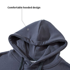 Sudadera con Capucha Extra Grande de Invierno para Hombre, Unisex, de Alta Calidad, Ecológica, Transpirable, Ropa de Calle, Servicio OEM - Product Image 2