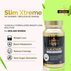 5D Gluta NEU Slim Xtreme Flacher Bauch Natur Tablette Kräuter Schönheits Schlankheitskapsel Fettverbrenner Nahrungsergänzungsmittel Gewichtsverlust - Product Image 3