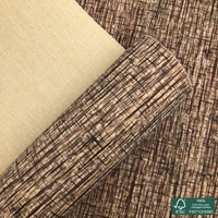 Tissu en voile de coton pur imprimé à la main avec motif à carreaux sur tissu en liège blanc, motif Tattersall