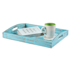 ถาดเสิร์ฟไม้มะม่วงธรรมชาติพร้อมด้ามจับถาดไม้ดีไซน์ตามสั่งถาดเสิร์ฟและตกแต่ง - Product Image 5