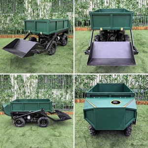 Camión Volquete de Control Remoto de Alta Resistencia, <span class=keywords><strong>Plataforma</strong></span> de <span class=keywords><strong>Transporte</strong></span> Eléctrica Autodescargable para Logística de Construcción Agrícola - Product Image 2