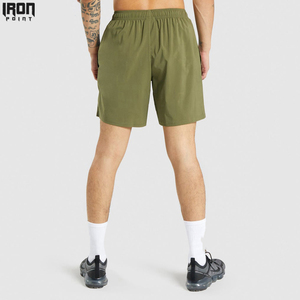 Short de survêtement d'été de haute qualité pour hommes Séchage rapide Fitness Style décontracté Tissu recyclé respirant Motif solide Teint uni - Product Image 2