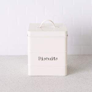 <b>Large</b> Capacity Metal Biscuits <b>Box</b> with Elegant Design for Kitchen Organization and Storage at Wholesale Rate - Product Image 1