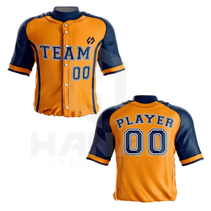 Conjuntos de uniformes ligeros para equipos de béisbol: colores y diseños personalizados OEM disponibles a buen precio desde Pakistán - Product Image 2