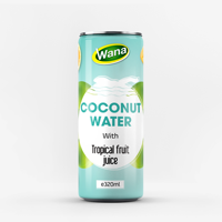 Verpakte Vietnamese kokoswaterdrank 250ml 320ml 500ml kant-en-klaar |   OEM ODM Private Label Vietnamese leverancier