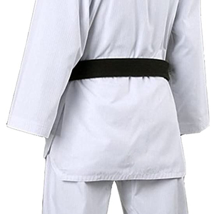 Uniforme de Taekwondo de haute qualité Bon matériel Conception personnalisée Arts martiaux respirants Porter du coton Marque personnalisée Emballage personnalisé Hommes - Product Image 4