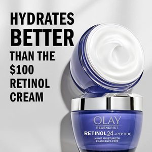 Olay Regenerist Vitamina C + Péptidos 24 Crema Hidratante Facial Iluminadora (1.7 Oz) y Retinol 24 Crema Hidratante Facial Nocturna (1.7 Oz) - Product Image 3