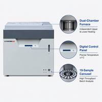 Analyseur industriel entièrement automatique U-Therm YX-GYFX7706D IP65 AC220V 2 Précision 4KW Gravimétrique ASTM D5142 20 échantillons/lot
