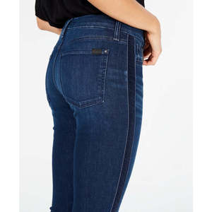 Jen 7 7 for All Mankind Pantaloni da Donna Stile Smoking, Skinny, a Vita Alta, in Denim Blu, Lavabili, Traspiranti, Taglia XL, Disponibili fino alla 12 - Product Image 3