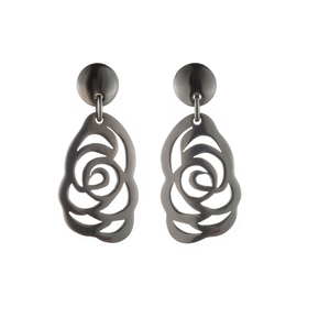 Boucles d'oreilles lustre en corne de boeuf pour des occasions spéciales Boucles d'oreilles élégantes pour femmes 100% Boucles d'oreilles pendantes en corne de boeuf et de buffle - Product Image 1