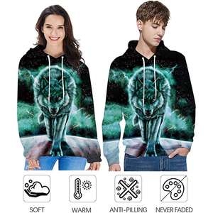 เสื้อฮู้ดสวมหัวผ้าฝ้าย100% ของผู้ชายขายดีมีฮู้ดสีทึบพิมพ์โลโก้แบบซับลิเมชันสำหรับฤดูใบไม้ผลิ - Product Image 5