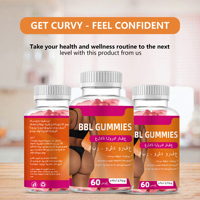 Bonbons Gommeux Maca Plus OEM pour Augmenter et Raffermir les Fesses, les Cuisses et les Hanches, pour des Courbes BBL
