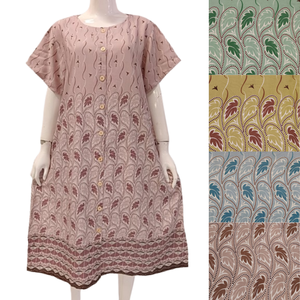 Robe maxi d'été avec boutons sur toute la longueur, style décontracté, ample, confortable et durable, ne se décolore pas facilement - Product Image 1