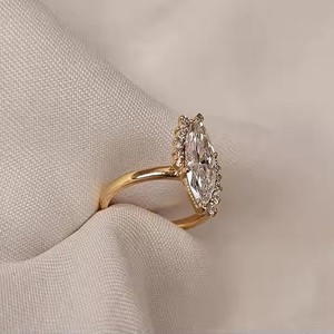 10 CT รอบตัด Lab เพชรแหวนผู้ชาย CVD เพชร Handmade ของขวัญแต่งงานแหวนรอบตัดเพชรวินเทจเครื่องประดับผู้ชายส่งออก - Product Image 3