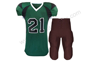 Ensemble de vêtements de sport uniformes de football américain à séchage rapide pour adultes/maillot de football américain junior - Product Image 4