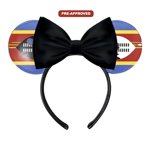 Pedido de Fábrica Personalizado H.E.R. Accesorios: Diadema con diseño de orejas de ratón y lazo, material de vinilo, ajuste universal, preaprobado - Product Image 1