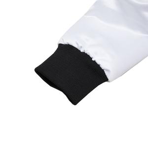 Chaqueta de bombardero de vuelo bordada de alta calidad para hombre, nuevo diseño para invierno con parches personalizados en la parte delantera - Product Image 5