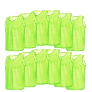 เสื้อกั๊กฝึกฟุตบอลเด็กผู้ใหญ่เสื้อฟุตบอลเสื้อเจอร์ซี่ย์กีฬาฝึกซ้อมระบายอากาศได้ดี - Product Image 2