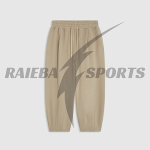 Pantalons de jogging sportifs unisexes légers personnalisés de qualité supérieure 2025, respirants, en toile, pour hommes, lavés, séchage rapide, écologiques - Product Image 4