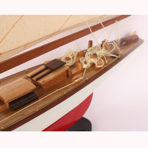 Gia Nhien Fabricant Design Personnalisé RANGER MODÈLE DE BATEAU EN BOIS PEINT-MODÈLE DE BATEAU EN BOIS DE HAUTE QUALITÉ-ARTISANAT - Product Image 4