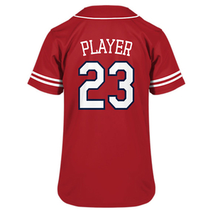 <b>Bulk</b> Quantity Low Prices Men <b>Baseball</b> <b>Jersey</b> Sublimation Printed Breathable Quick Dry 100% Polyester Crew Neck Sports - Product Image 2