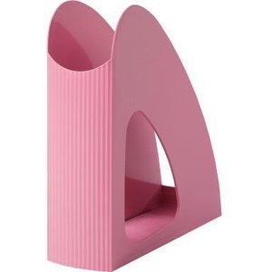 Organizador de Revistas HAN Re-LOOP, 100% Polipropileno Reciclado, Rosa, 7.6 x 25.6 x 23.9 cm, para DIN A4/DIN C4, Hecho en Alemania - Product Image 1