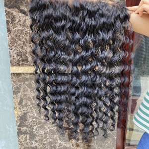 Deep Wave Bundles Super Double Tiré De 100% Cheveux Humains Vietnamiens Soyeux Pour Les Styles De Femmes Noires - Product Image 6