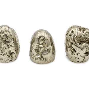 หินคริสตัลไพไรต์ขัดเงาแบบธรรมชาติสำหรับตกแต่งบ้านการทำสมาธิเรกิสร้างสมดุลพลังงาน - Product Image 5