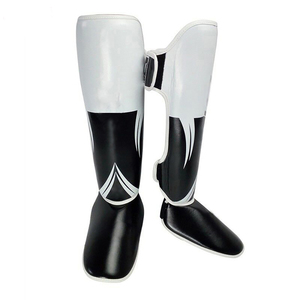 Espinilleras de cuero de moda de diseño profesional recién llegadas Espinilleras de cuero de vaca con logotipo personalizado - Product Image 4