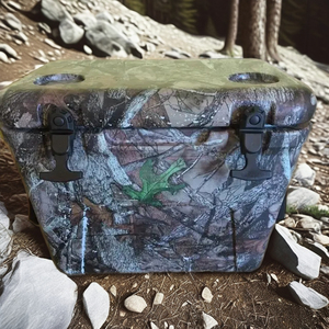 Glacière Camouflage Roto Moulée Moderne de 29Qt en PE PU Isolée Résistante à l'Eau et Légère pour le Vin et les Boîtes de Nourriture - Product Image 1