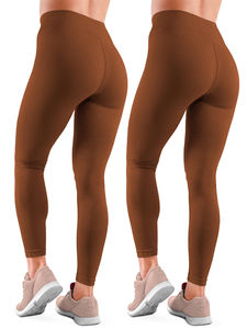 Leggings de mujer de cintura alta cómodos y elásticos perfectos para Fitness Yoga y ropa deportiva diaria 100% Material de algodón - Product Image 5